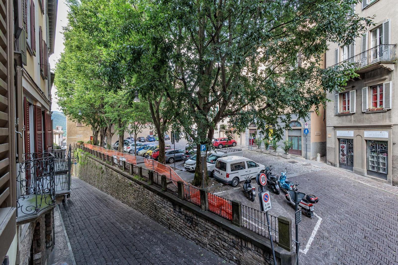Apartamento Dimora Citta Alta Bérgamo Exterior foto